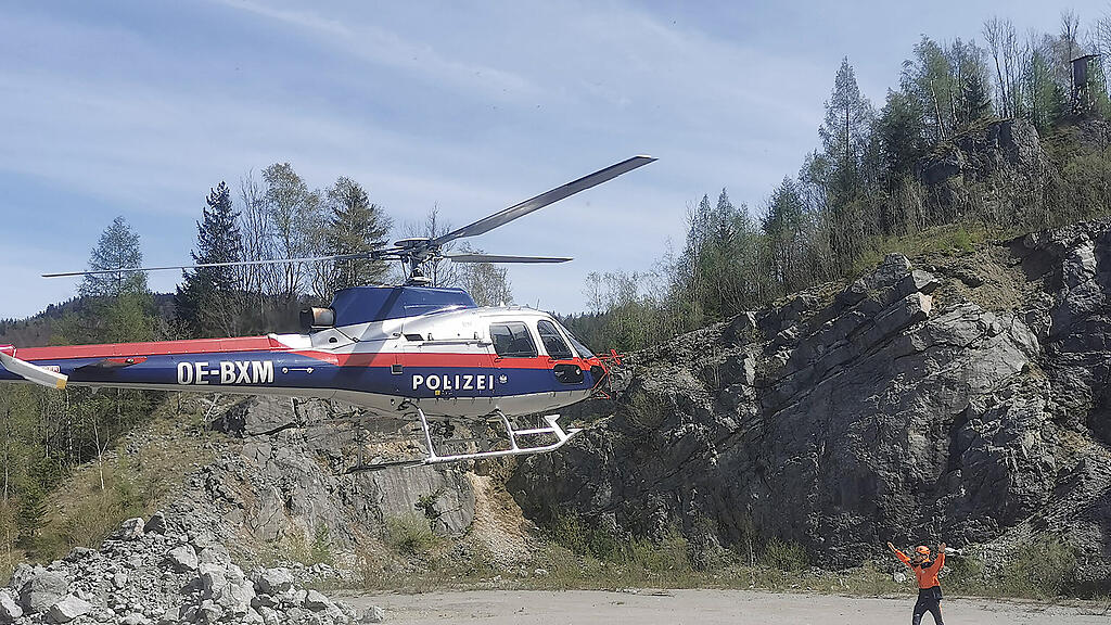 Flugschulung Bergrettung Golling