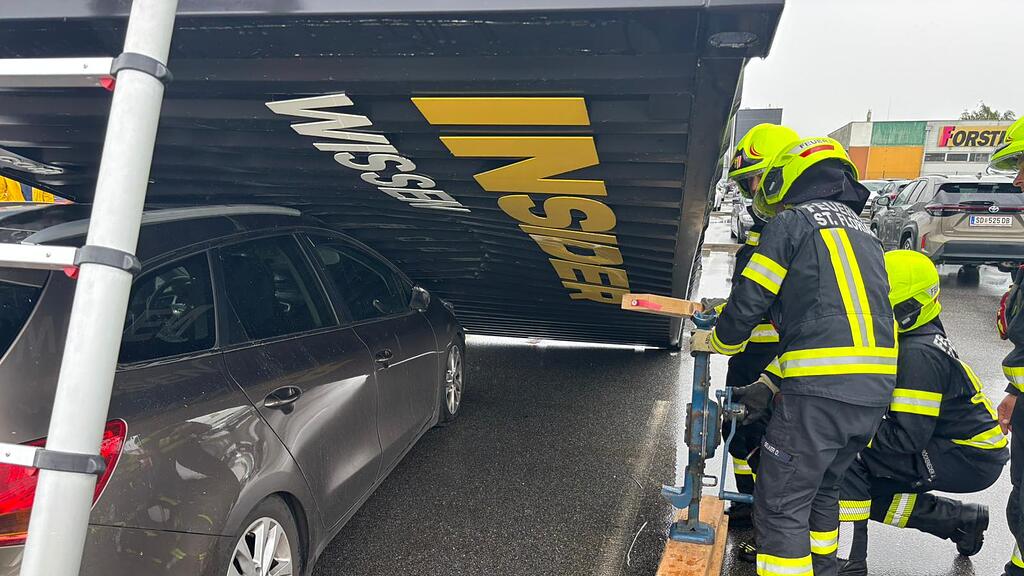 Unwetter-Einsätze OÖ