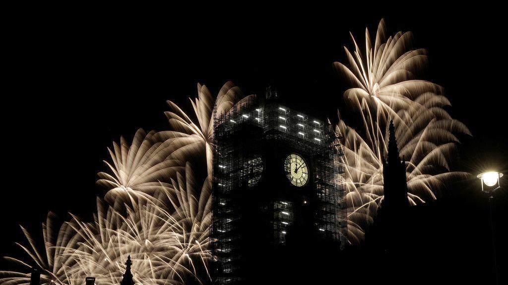 Silvester 2017 in London