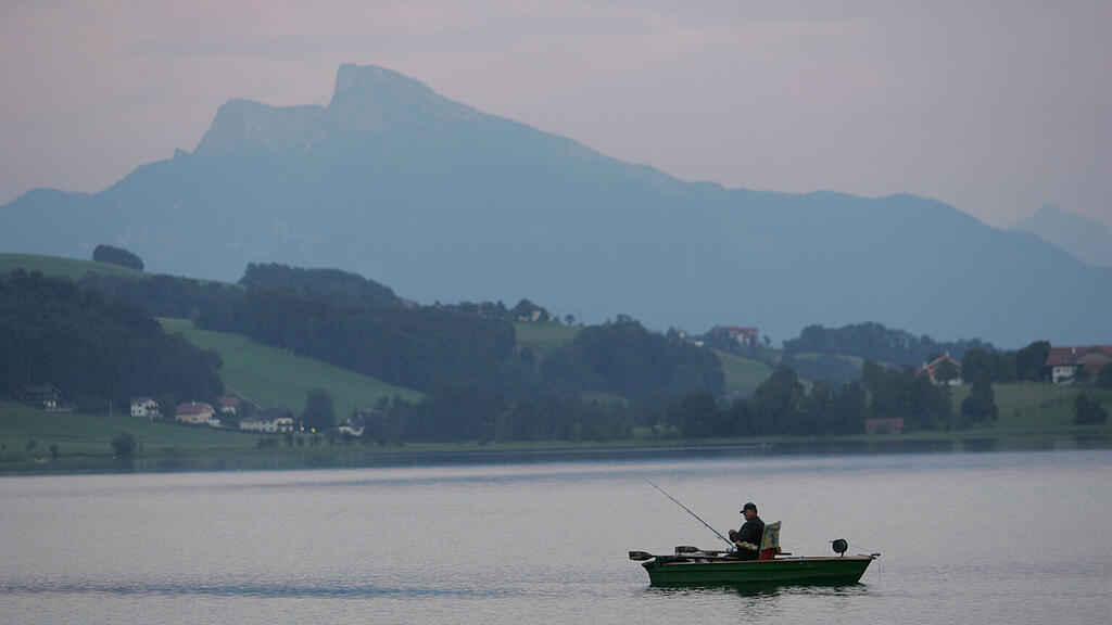 Irrsee, Angler, Fischen, SB