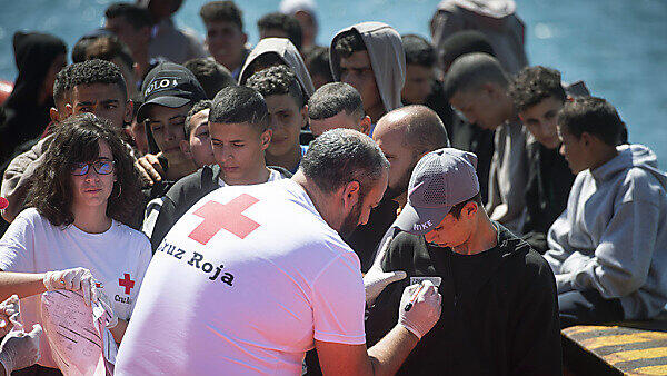 Zuletzt kamen vermehrt Migranten über das Meer nach Spanien