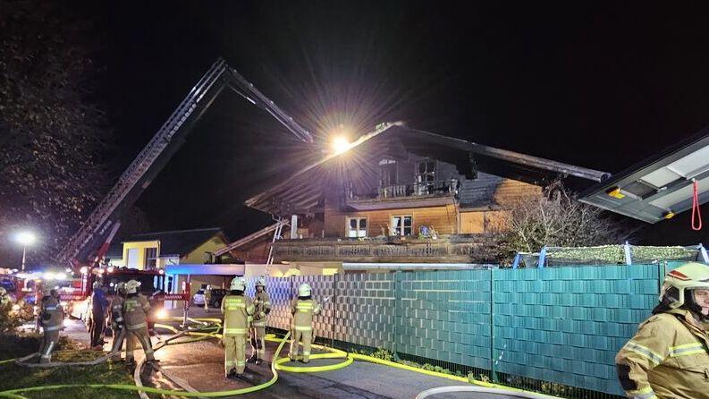 Wohnhausbrand Kuchl
