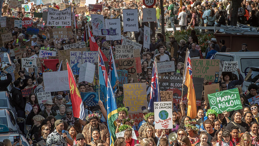 Wellingotn, Neuseeland, Fridays for Future, Klimademo