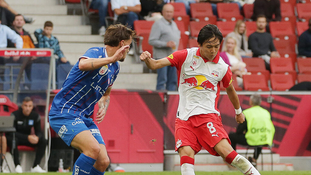 Bundesliga: Red Bull Salzburg gegen Blau-Weiß Linz