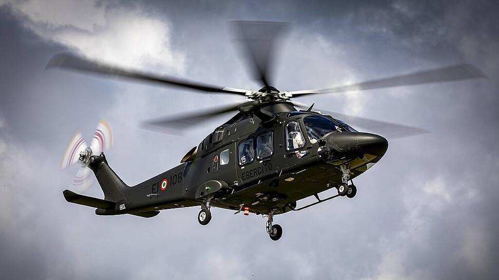 Leonardo-Hubschrauber des Bundesheeres erstmals bei Leistungsschau