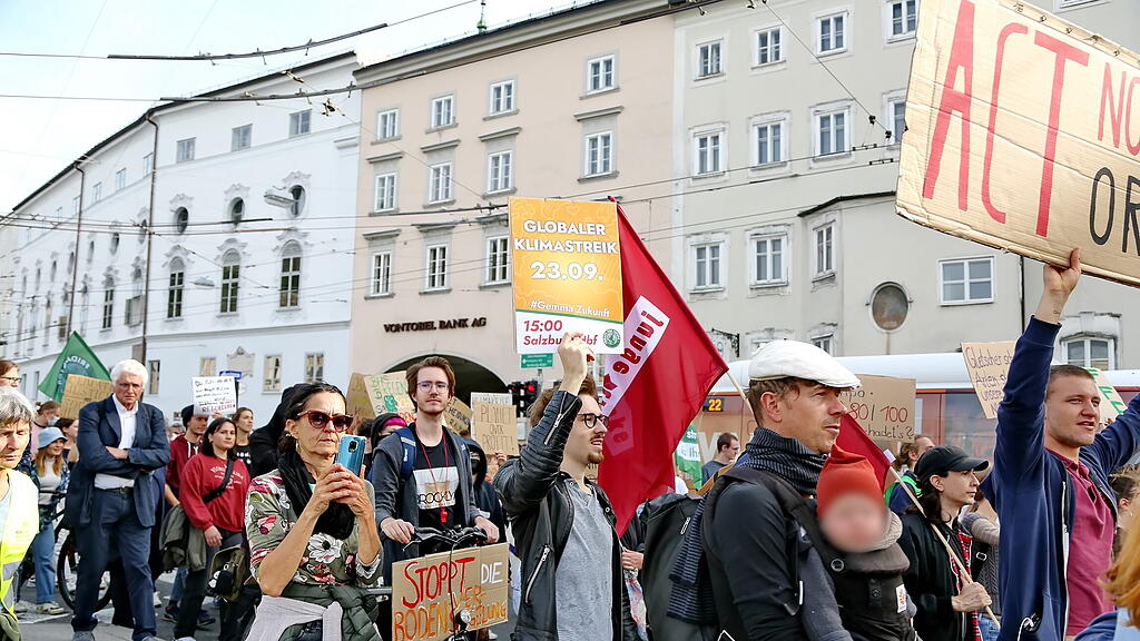 Klimastreik in Salzburg I
