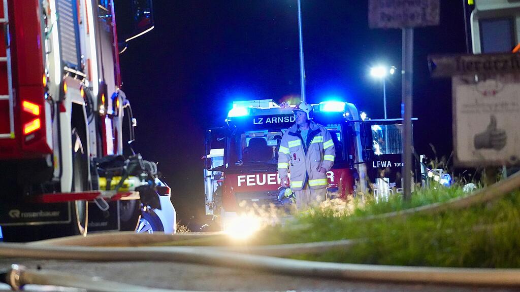 Brand in Göming