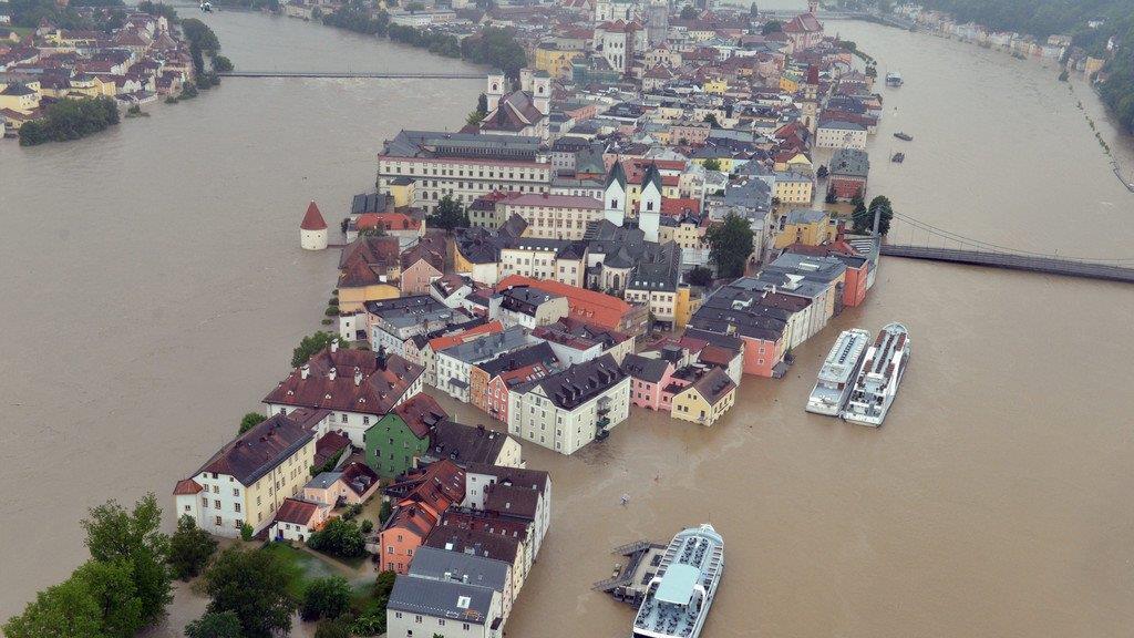 Hochwasser in Passau