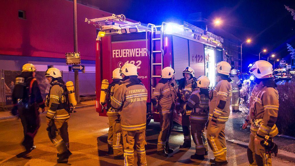 Brand in Gasthaus in Maxglan