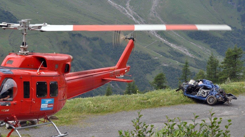 Pkw-Absturz auf der Großglockner Hochalpenstraße