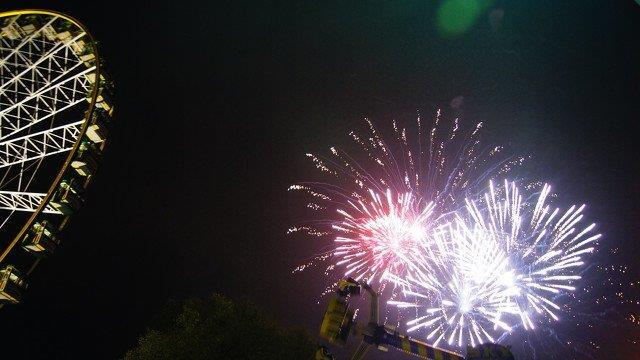 Dult Feuerwerk 2013