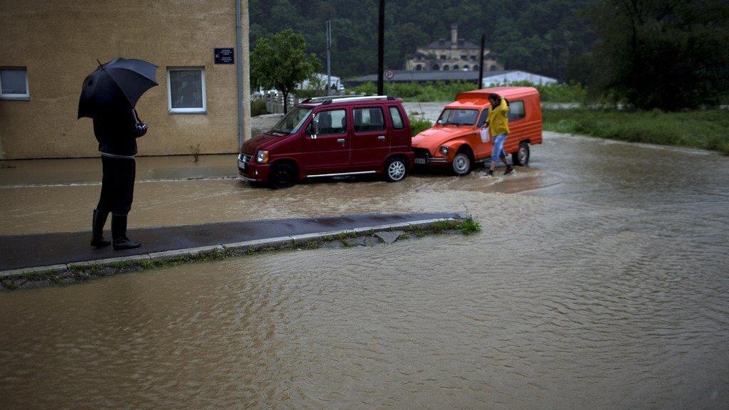 Unwetter am Balkan