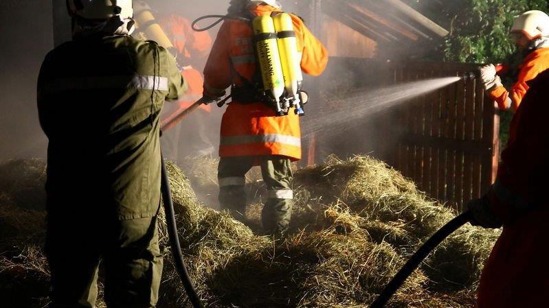 Heustadel in Brand