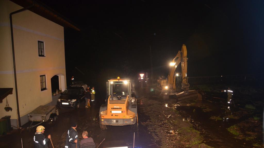 Unwetter über Salzburg: Bilder aus Großarl