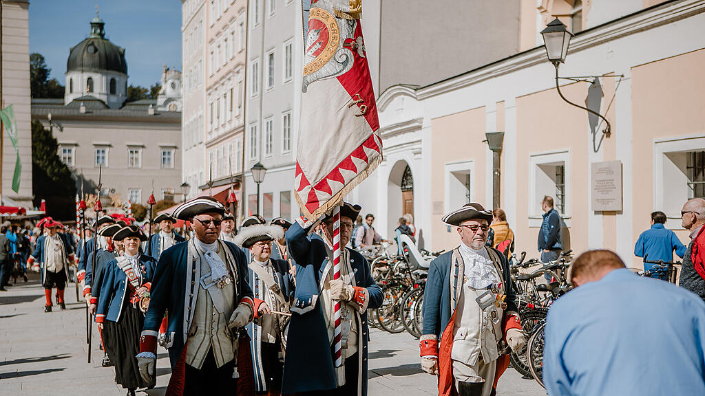 Er\u00f6ffnung Rupertikirtag, Festzug