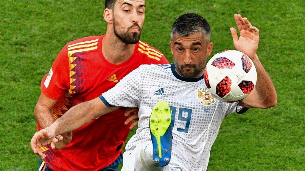 Russland gegen Spanien