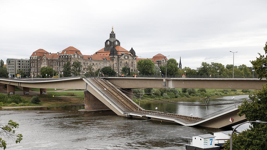 Brückeneinsturz Dresden