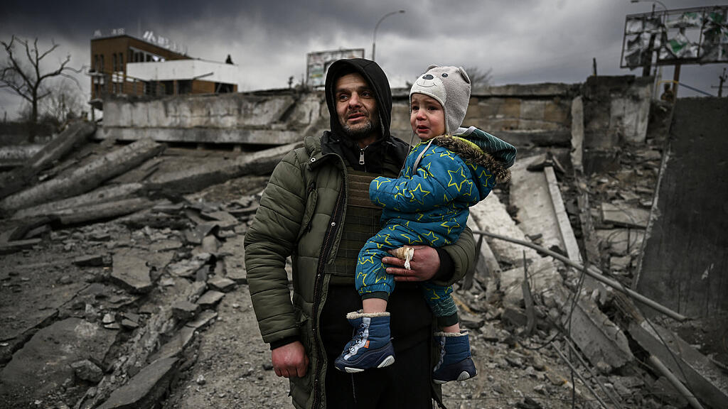 Ukraine-Krieg, Tag 12: Bilder aus Irpin