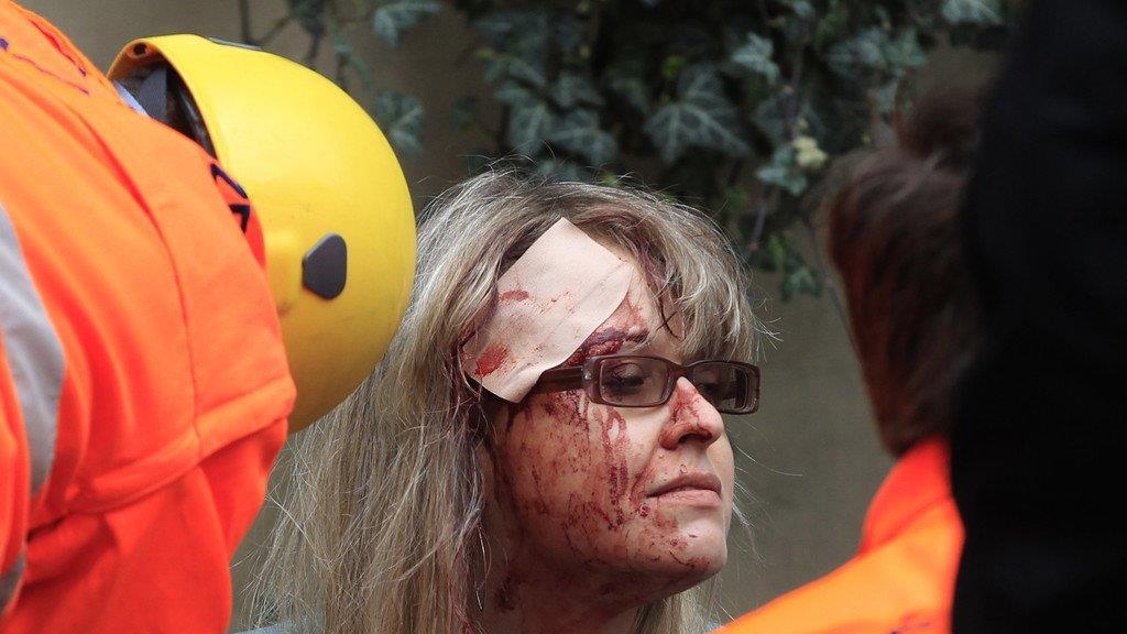 Schwere Explosion in Prag