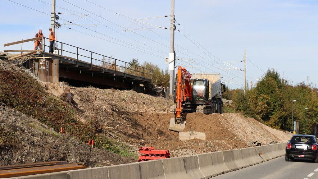 Neubau der Wienerdammbrücke