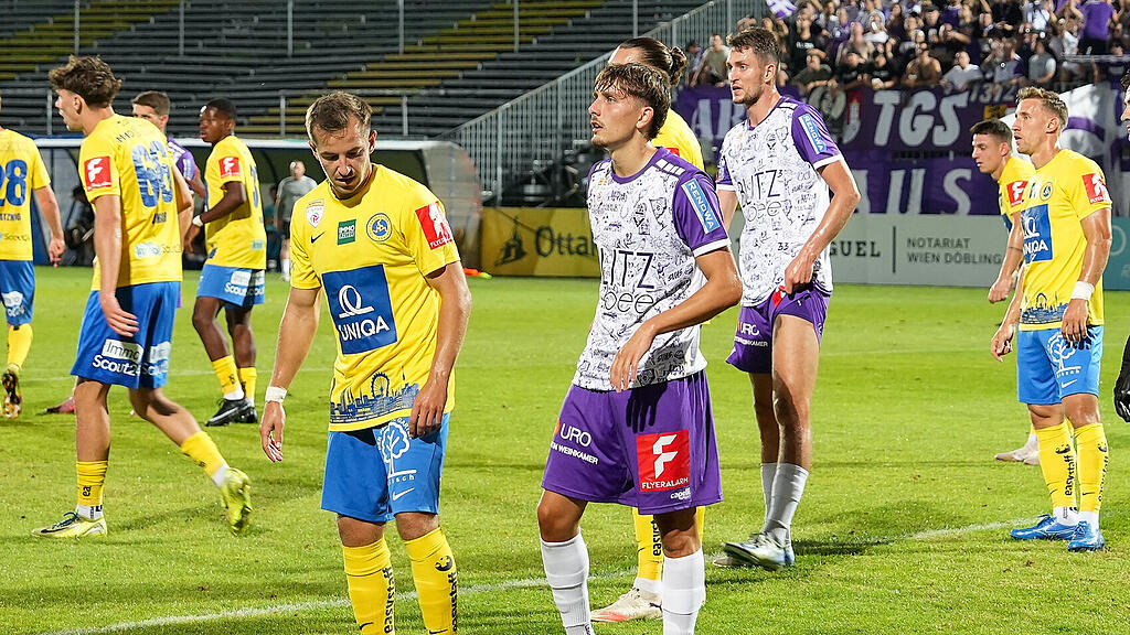 2. Liga: First Vienna gegen Austria Salzburg
