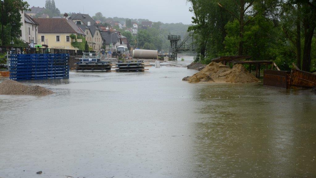 Hochwasser in NÖ: Emmersdorf und Melk