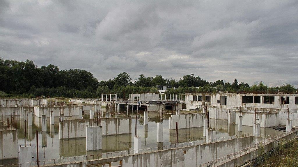 Wissenspark Puch-Urstein: Baustelle liegt brach