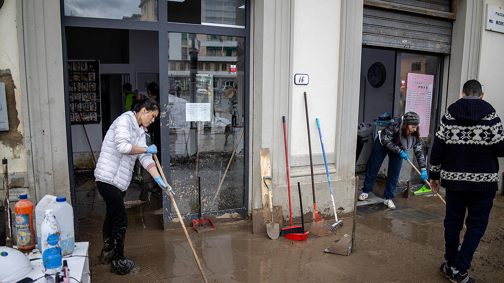 Unwetter Italien Toscana