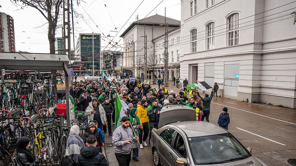 Demo Syrien Stadt Salzburg