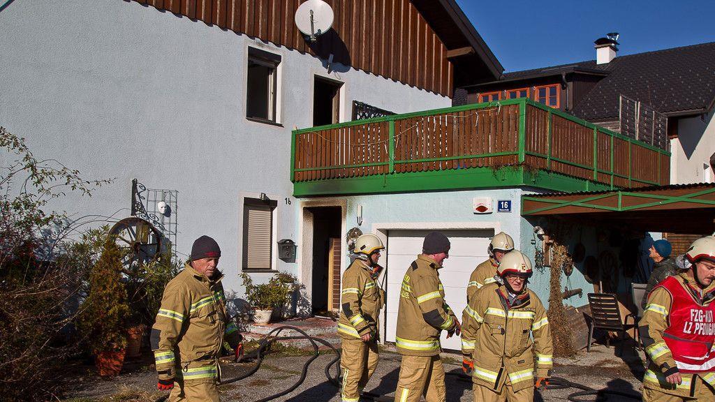 Wohnhaus in Neumarkt in Brand