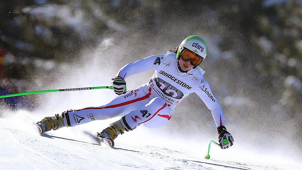 Ann Fenninger wurde als beste Österreicherin Vierte im Super-G in Garmisch.
