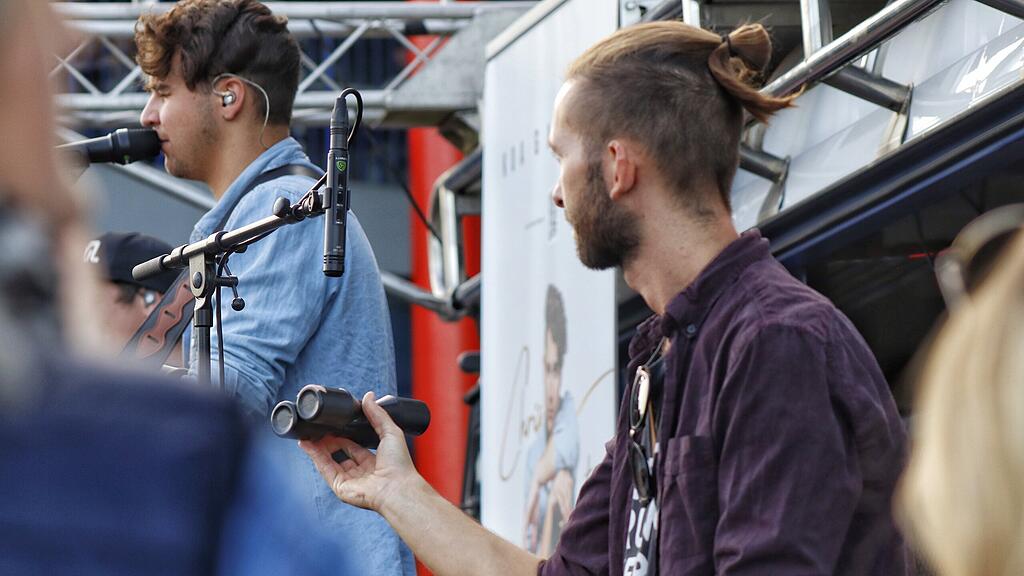 Chris Steger im Europark Salzburg
