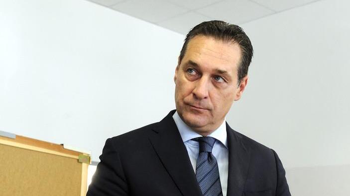 BP-Wahl: Stimmabgabe HC Strache