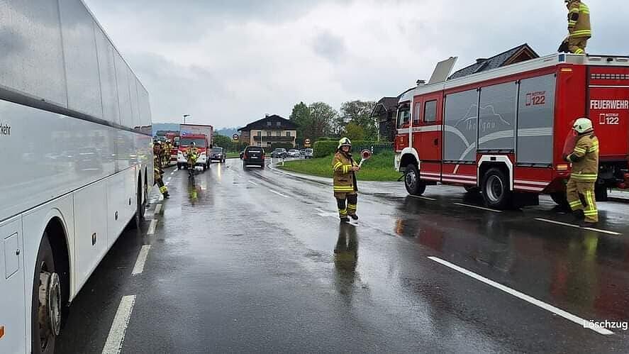 Defekter Bus Thalgau