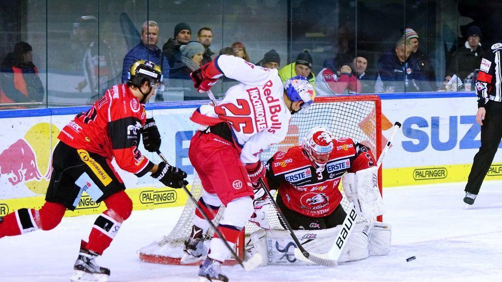 Eishockey: Salzburg gewinnt letztes Heimspiel