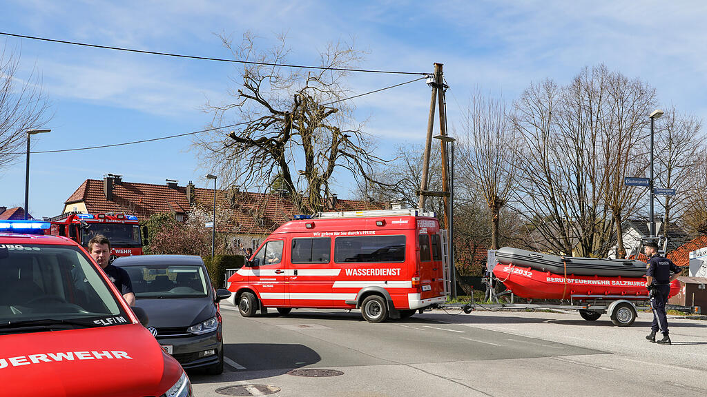 Toter im Almkanal