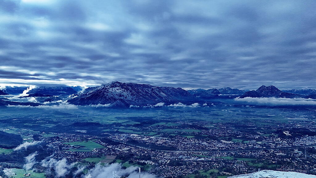 Schnee am Gaisberg