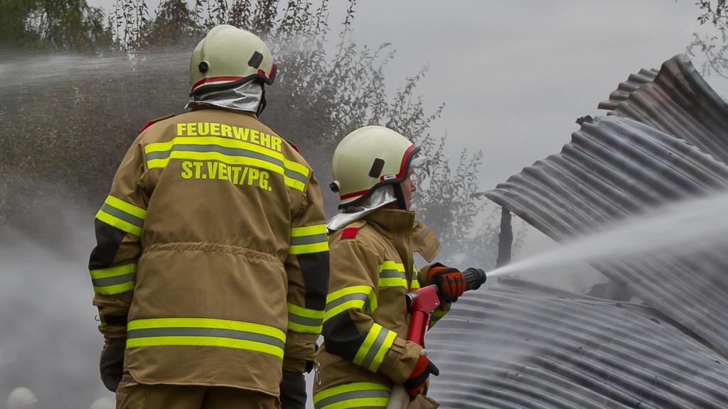 Bauernhof in St. Veit abgebrannt
