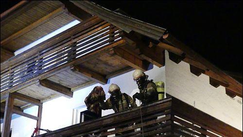 Einfamilienhaus in Tamsweg in Flammen