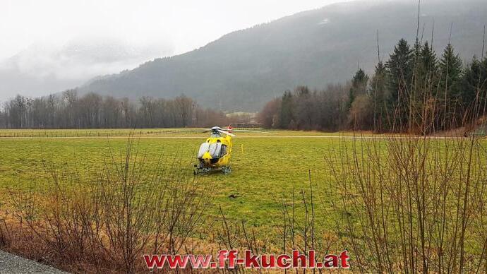 Tödlicher Zugunfall in Kuchl