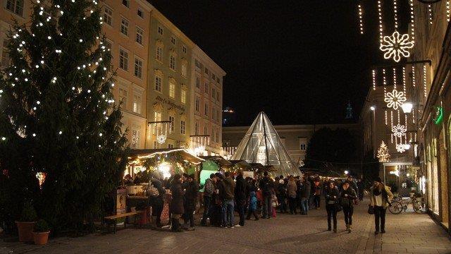 Salzburger Christkindlmarkt am Freitag