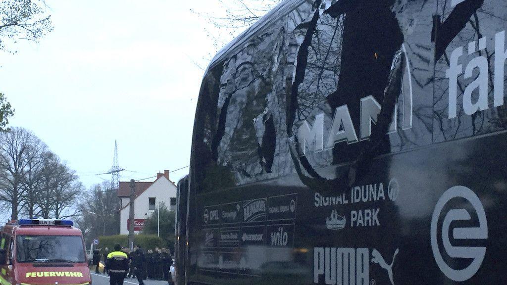 Explosionen am Mannschaftsbus von Borussia Dortmund