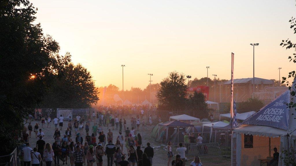 Frequency 2012: Stimmung am Campingplatz