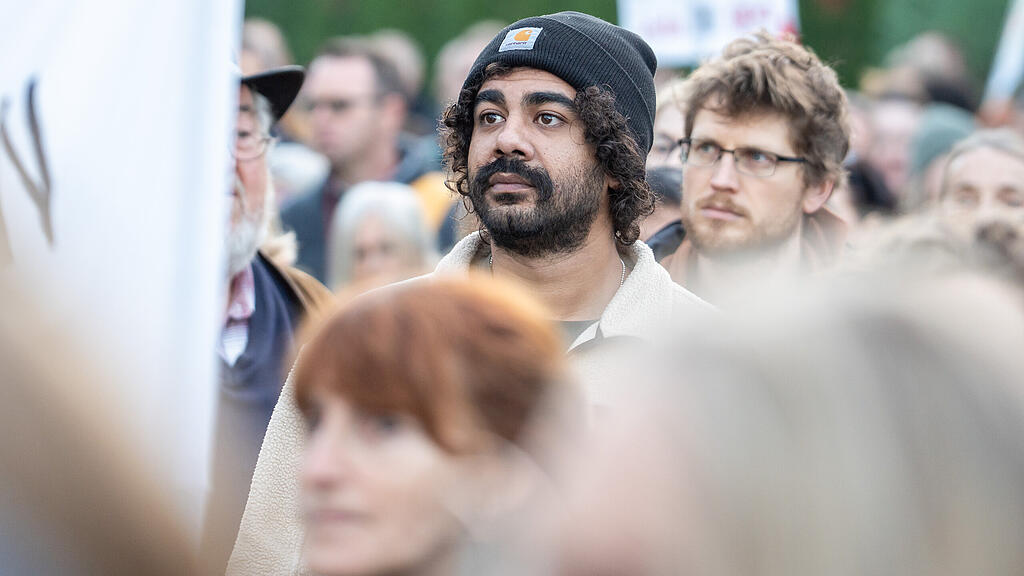 Pflege-Demo in Salzburg