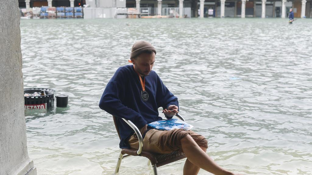 Hochwasser in Venedig
