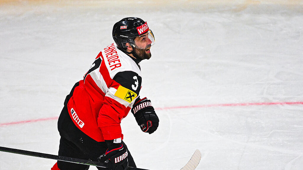 Peter Schneider traf gegen die Letten zum 2:3