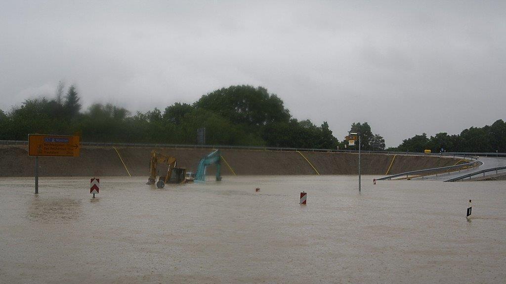 Hochwasser in Freilassing, II