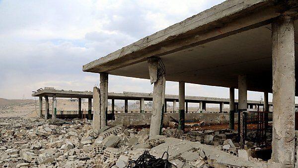 Provinz Hama betroffen