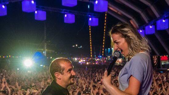 Heiratsantrag am Electric Love Festival