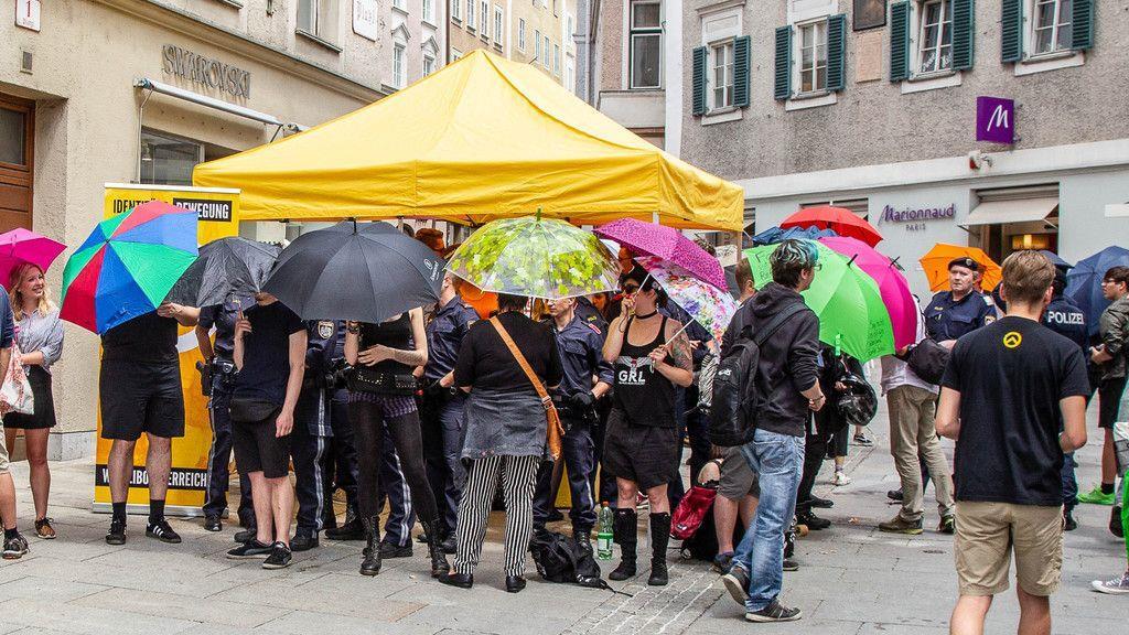Bilder vom Zusammenstoß